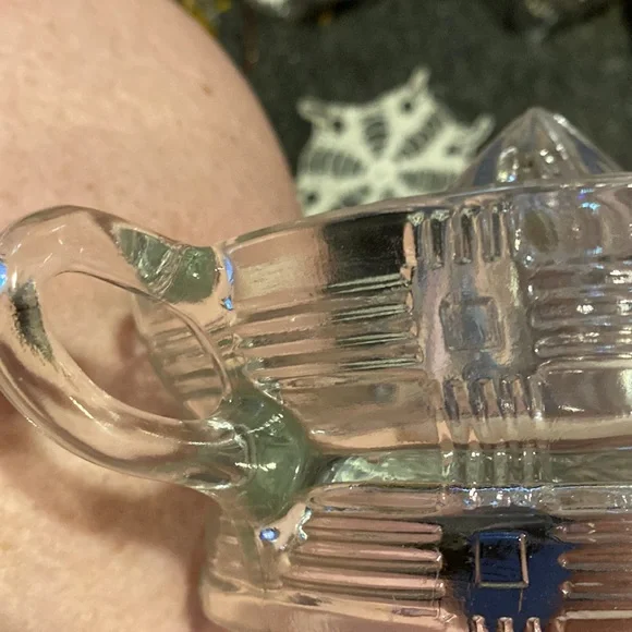 Vintage glass juicer anchor hocking pyrex retro decor orange juice bar bartender - Picture 4 of 6